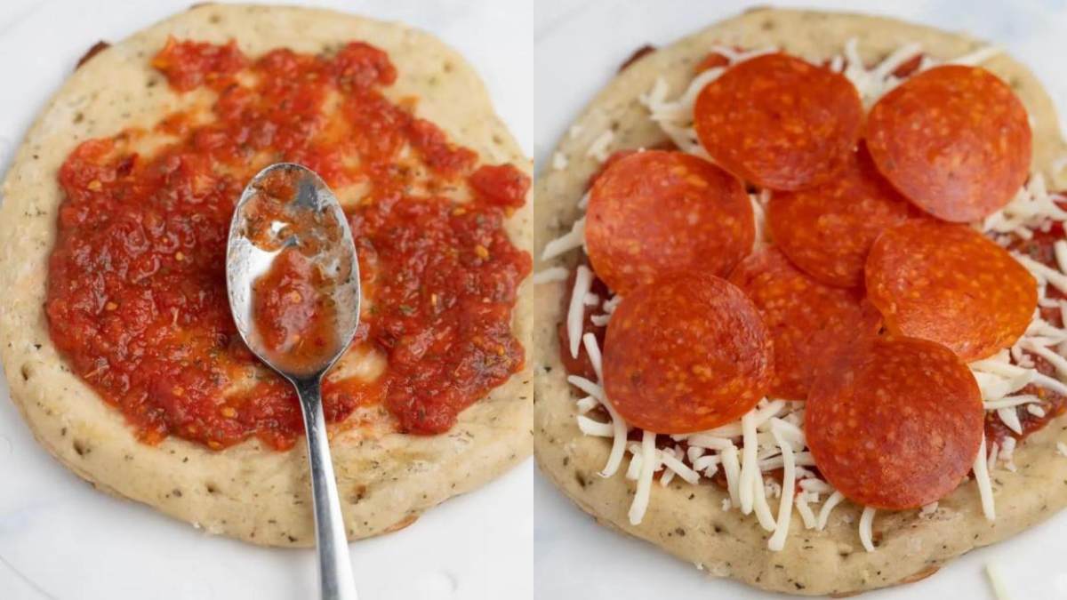 Kỹ thuật độc đáo: Làm pizza ngon tuyệt vời với nồi chiên không dầu chỉ trong 3 bước