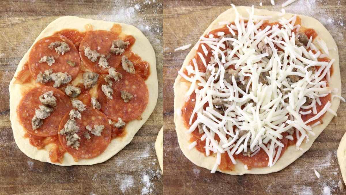 Kỹ thuật độc đáo: Làm pizza ngon tuyệt vời với nồi chiên không dầu chỉ trong 3 bước
