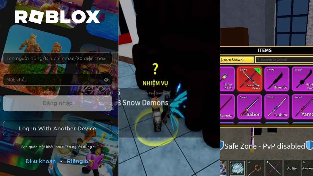 H ng d n c ch l y song ki m oden trong blox fruit