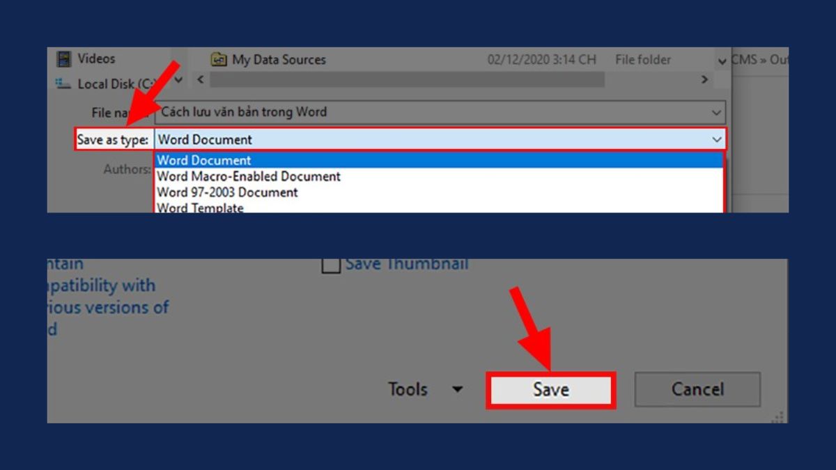 5 bước đơn giản để lưu File Word nhanh chóng và hiệu quả