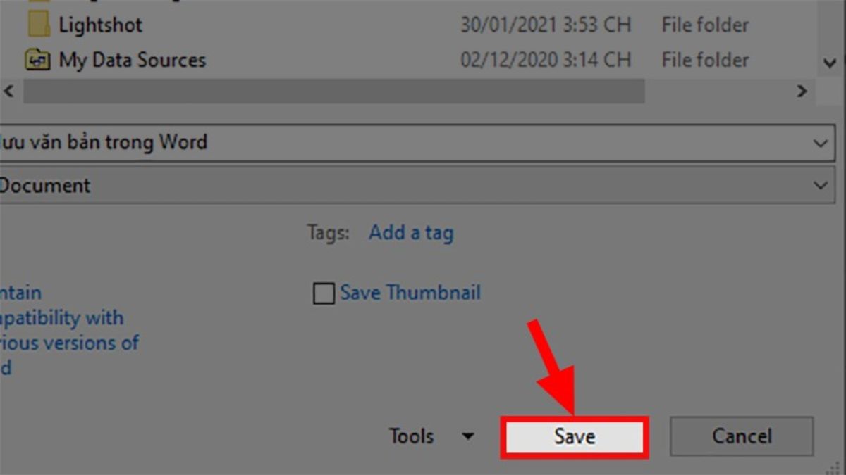 5 bước đơn giản để lưu File Word nhanh chóng và hiệu quả