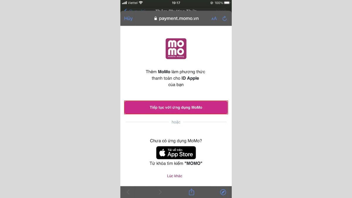 Cách nạp tiền vào Appstore nhanh chóng và hiệu quả với Momo, thẻ Visa và Master Card