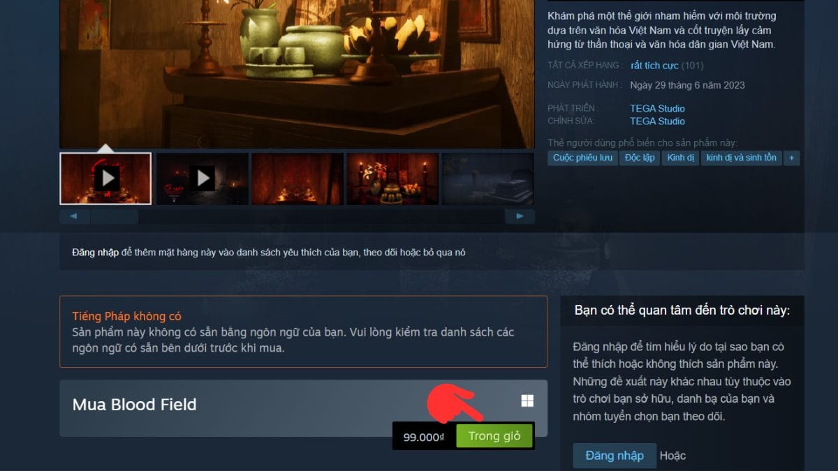 Tải Blood Field - Cỏ Máu - Siêu phẩm Game kinh dị Việt 2023