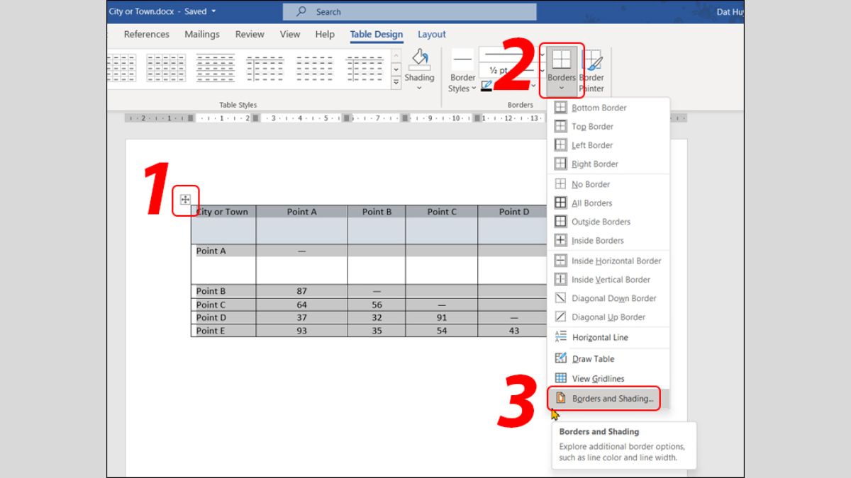 Cách tạo và chỉnh sửa bảng trong Word một cách hiệu quả