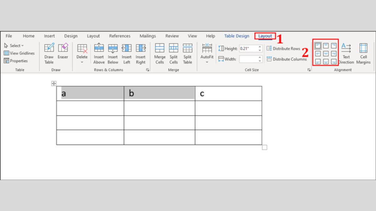 Cách tạo và chỉnh sửa bảng trong Word một cách hiệu quả