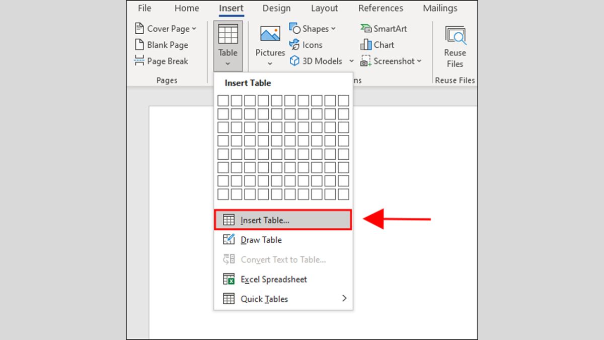 Cách tạo và chỉnh sửa bảng trong Word một cách hiệu quả