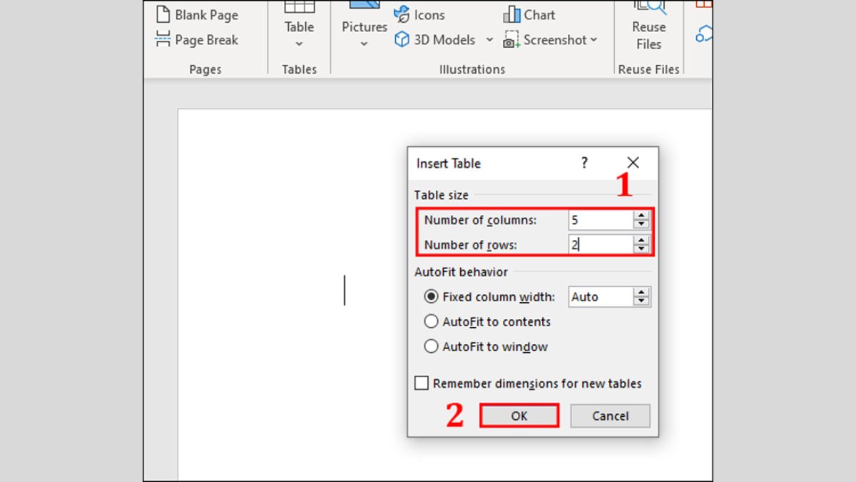 Cách tạo và chỉnh sửa bảng trong Word một cách hiệu quả