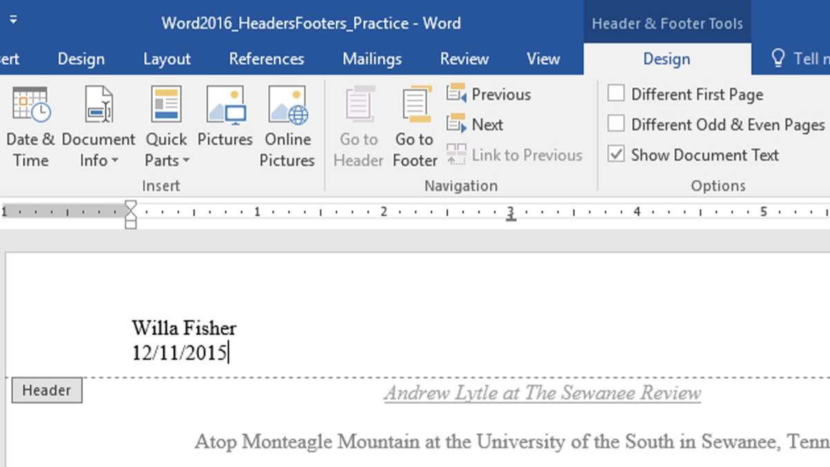 Thủ thuật xóa Header và Footer trong Word chỉ với vài thao tác đơn giản