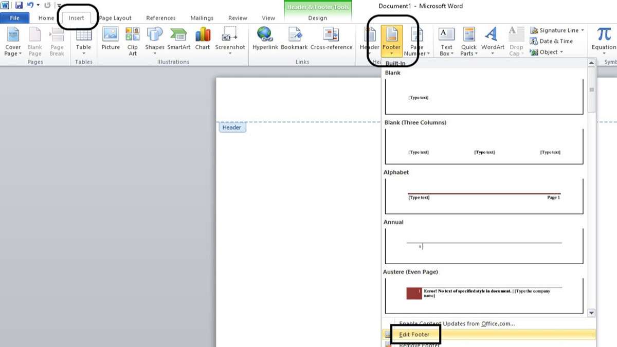 Thủ thuật xóa Header và Footer trong Word chỉ với vài thao tác đơn giản