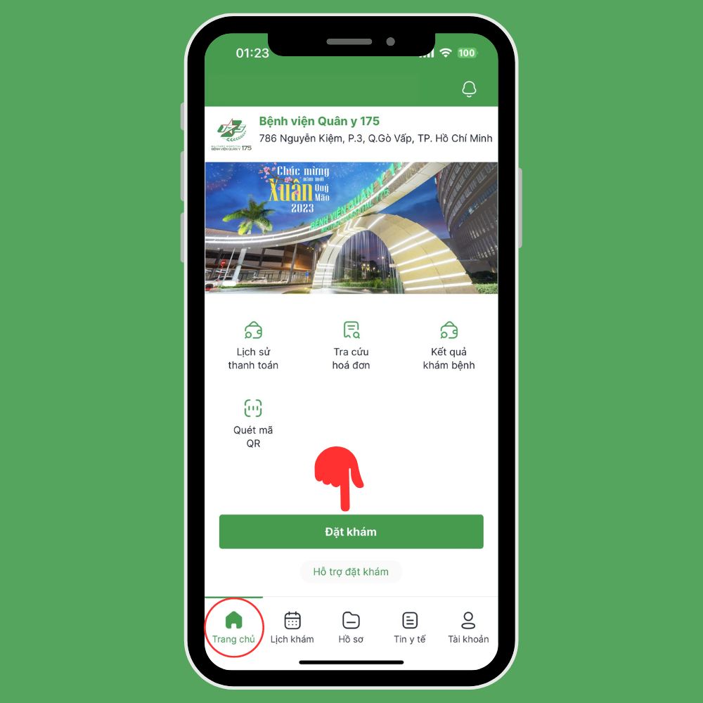 Không cần phải xếp hàng khi đi khám tại bệnh viện 175 nữa nhờ thủ thuật tuyệt vời này!