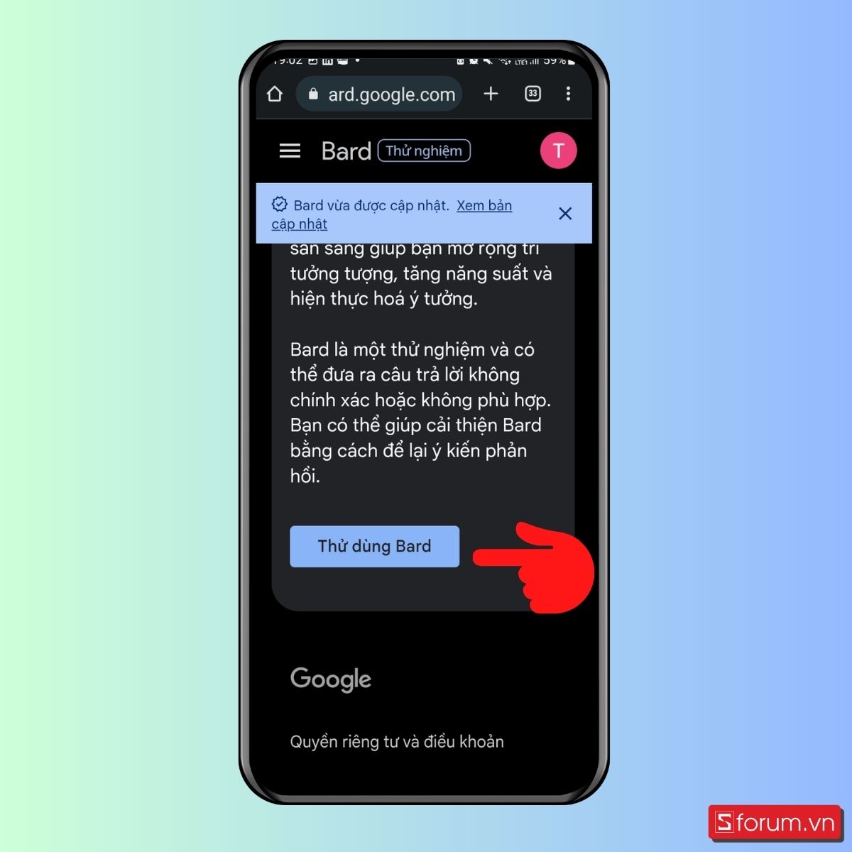 Google Bard tiếng Việt - Trải nghiệm đáng thử ngay hôm nay!