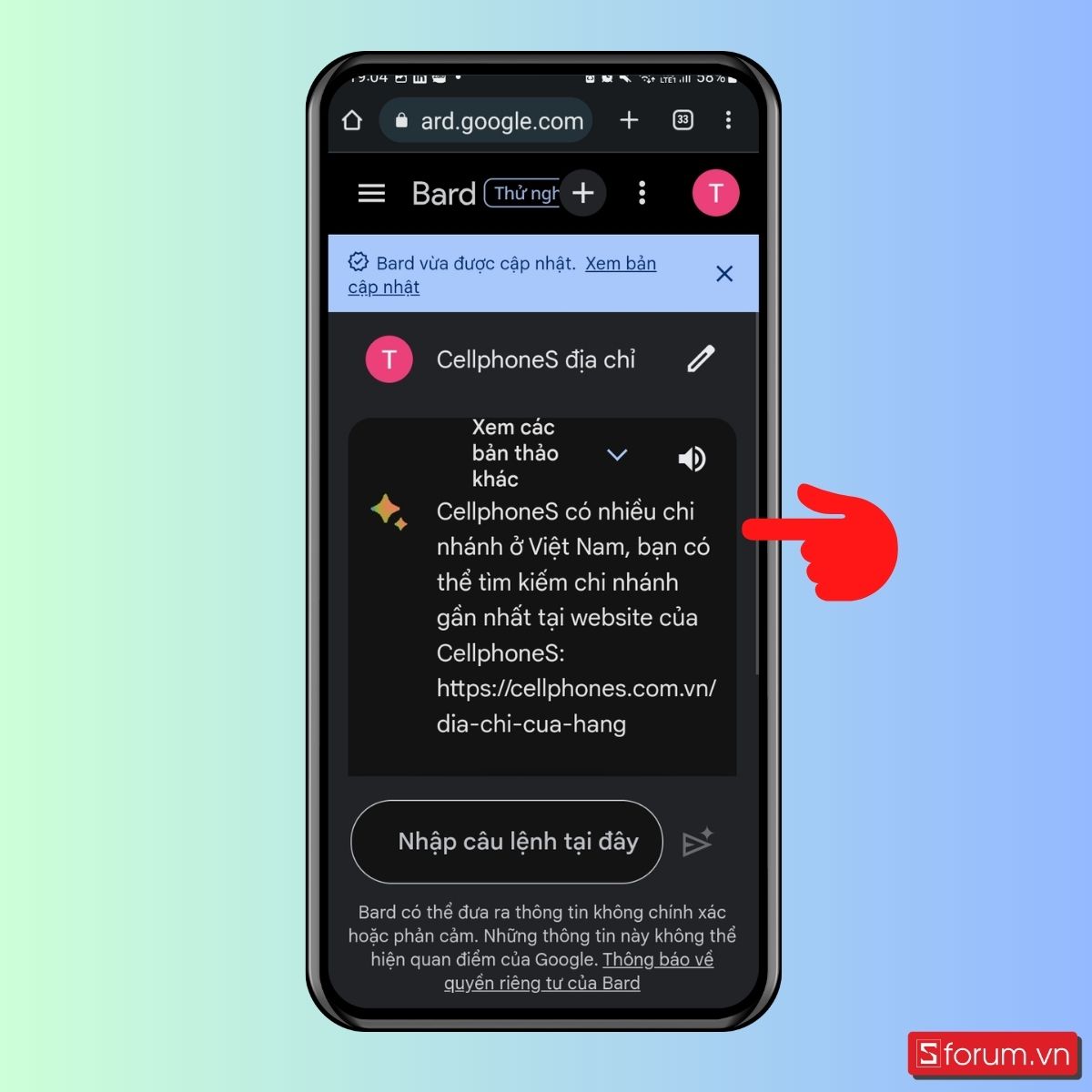 Google Bard tiếng Việt - Trải nghiệm đáng thử ngay hôm nay!
