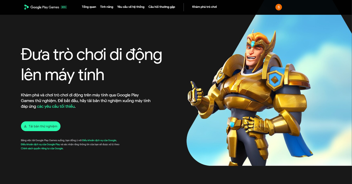 Nổi bật! Google Play Games tung phiên bản beta trên Windows tại Việt Nam, hấp dẫn đa dạng người dùng
