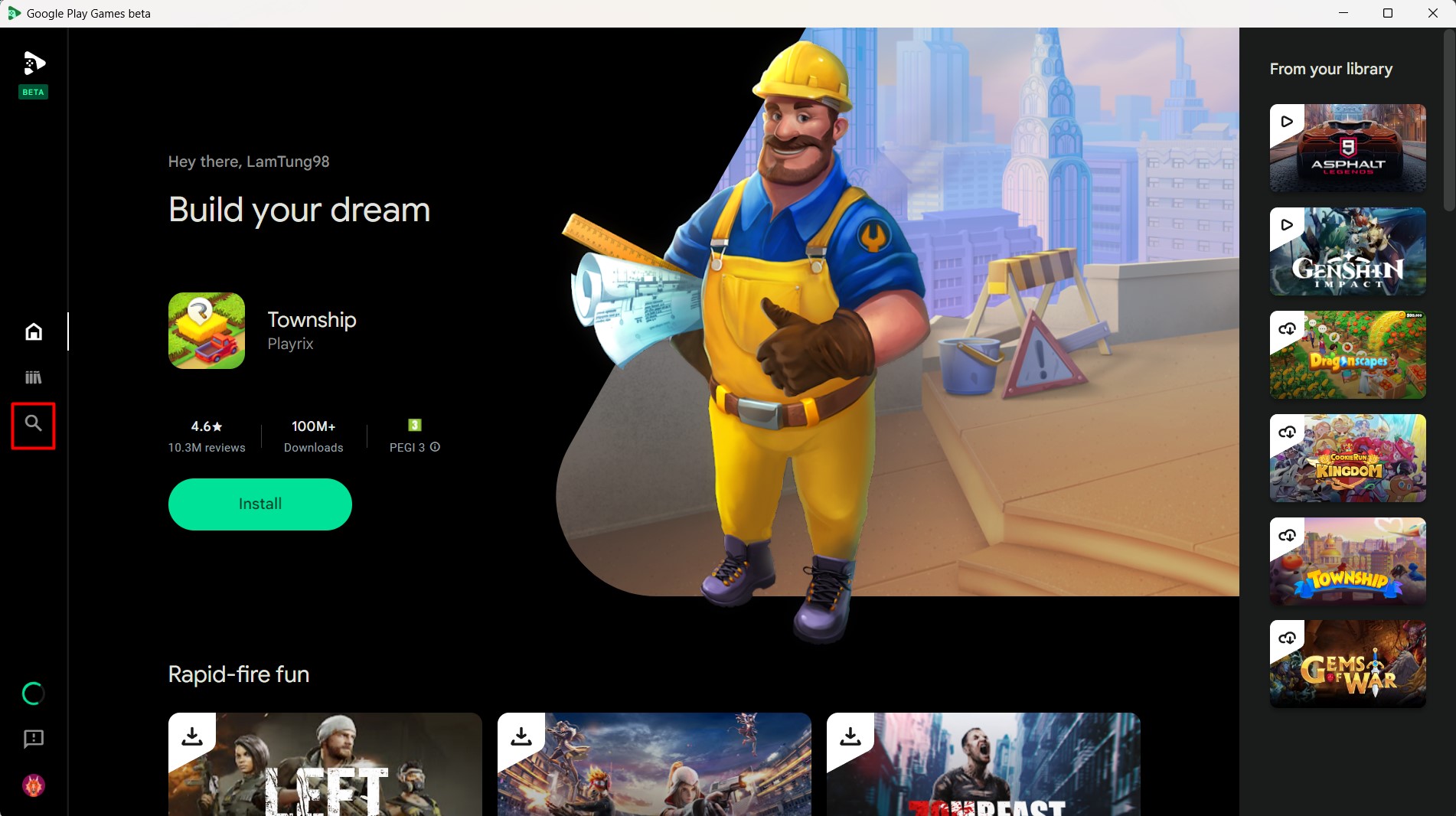 Nổi bật! Google Play Games tung phiên bản beta trên Windows tại Việt Nam, hấp dẫn đa dạng người dùng