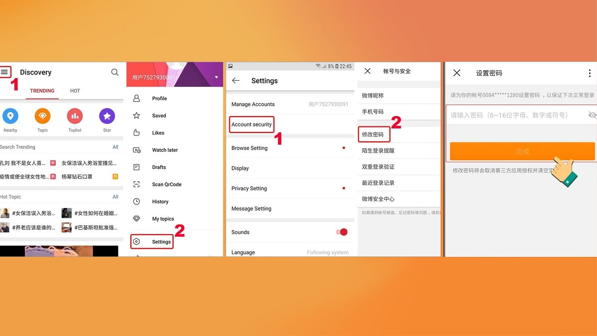 Cách đăng ký Weibo trên điện thoại, máy tính hiệu quả hơn
