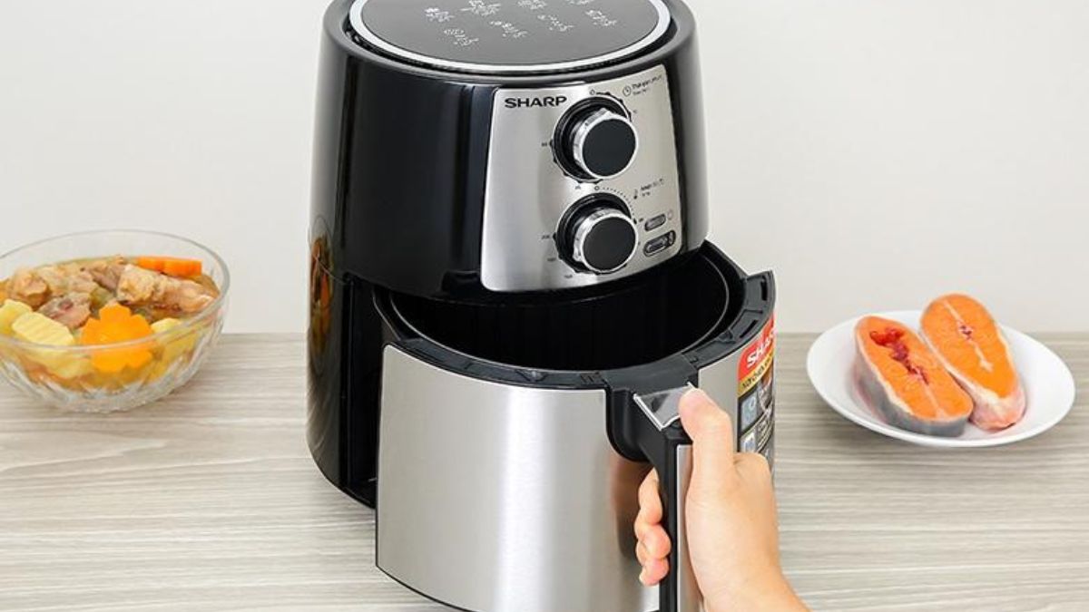 Bí quyết tận hưởng món ăn ngon, bổ dưỡng với nồi chiên không dầu Sharp