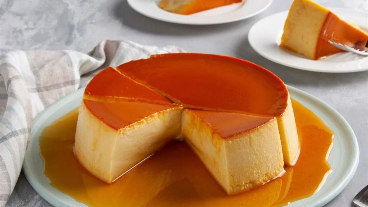 Cách làm bánh flan siêu mượt và thơm ngon bất ngờ bằng nồi chiên không dầu