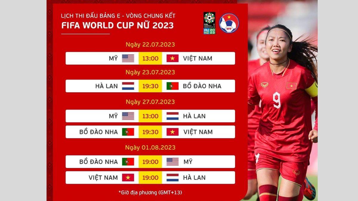 Lịch thi đấu vòng chung kết World Cup nữ 2023: Tận hưởng 64 trận đỉnh cao!