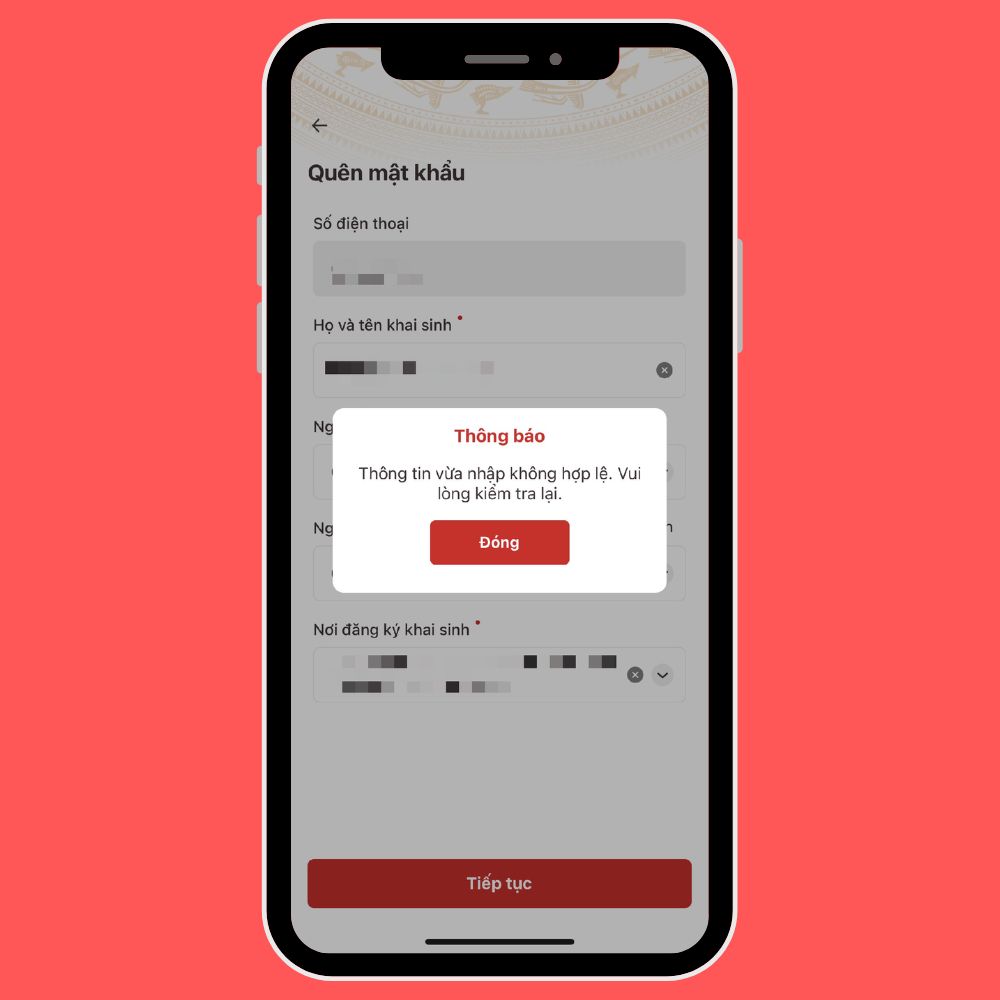 Khám phá và giải quyết một cách dễ dàng các lỗi phổ biến khi đăng ký tài khoản VNeID