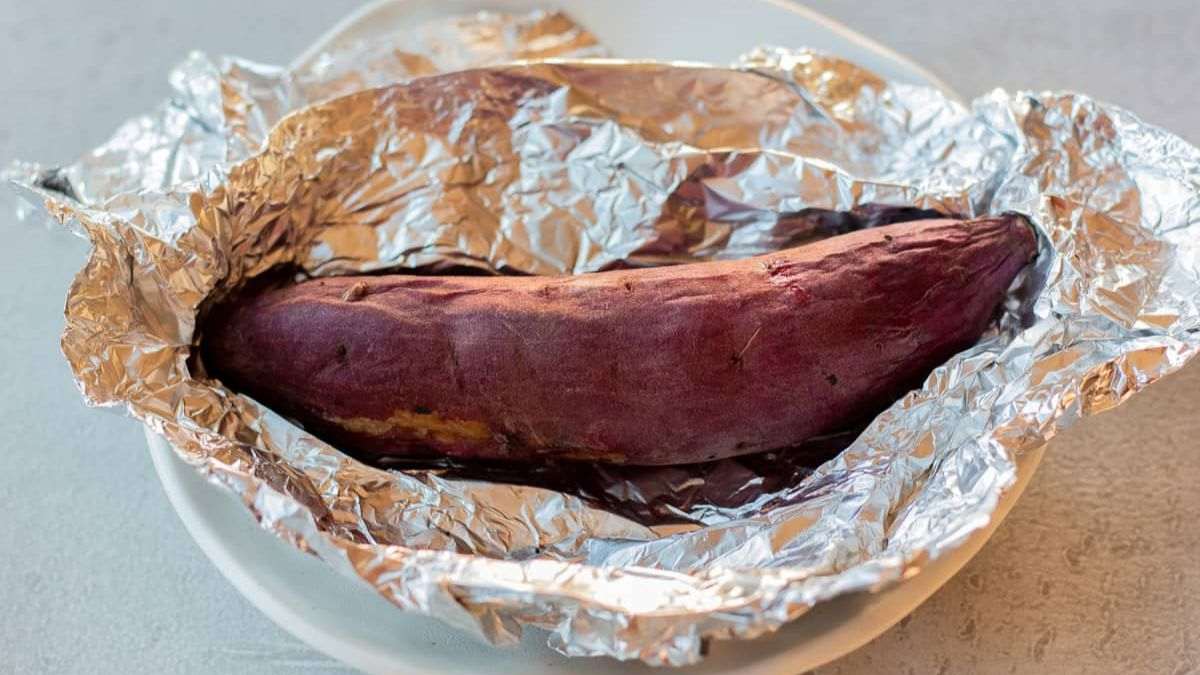 Cách nướng khoai lang hấp dẫn bằng nồi chiên không dầu