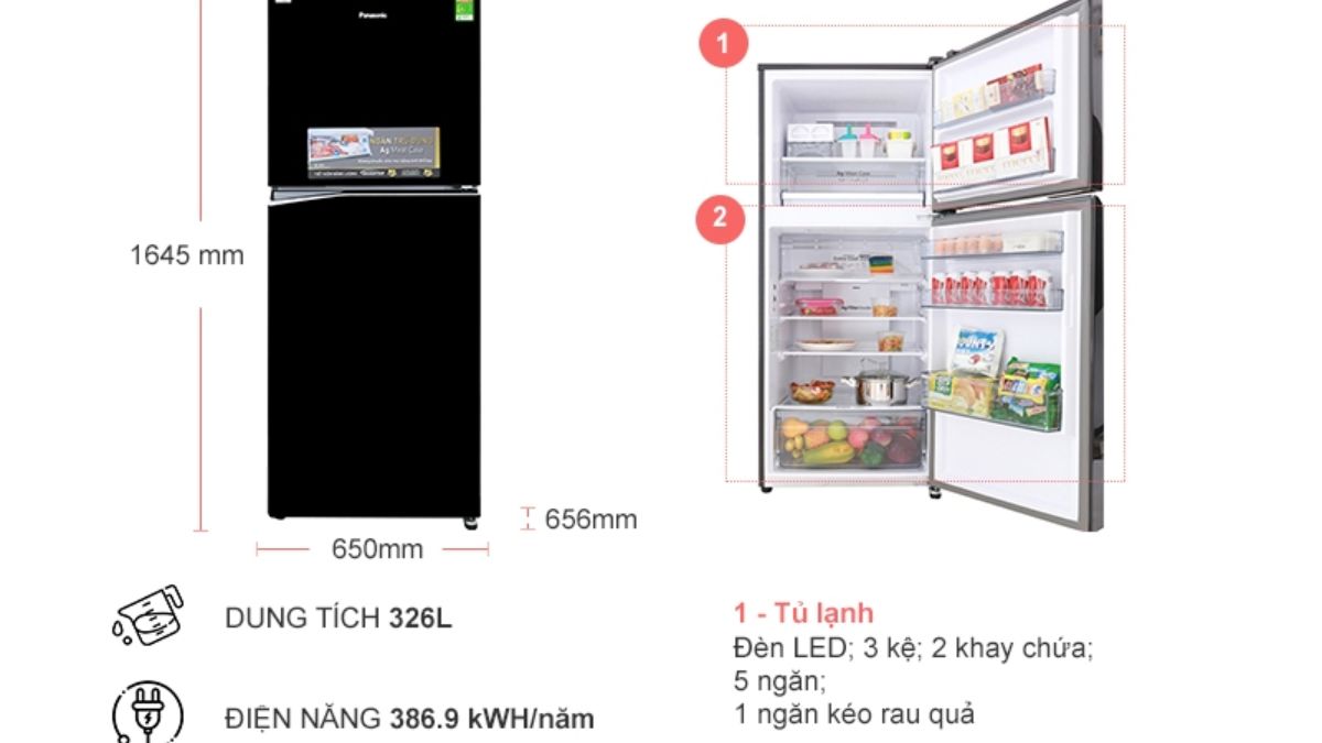 Review tủ lạnh Panasonic: Đánh giá ưu nhược điểm có nên mua