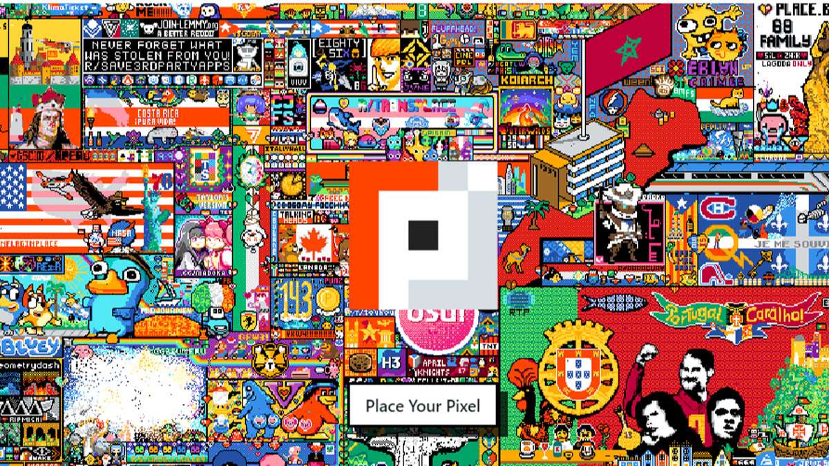 Khám phá R/place Reddit - Hướng dẫn tham gia r/Place trên Reddit