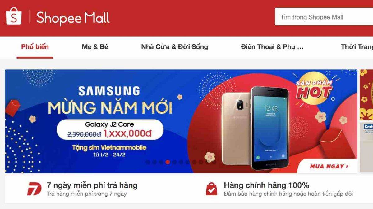 Shopee Mall: Hướng dẫn đăng ký và kinh doanh hiệu quả trên nền tảng