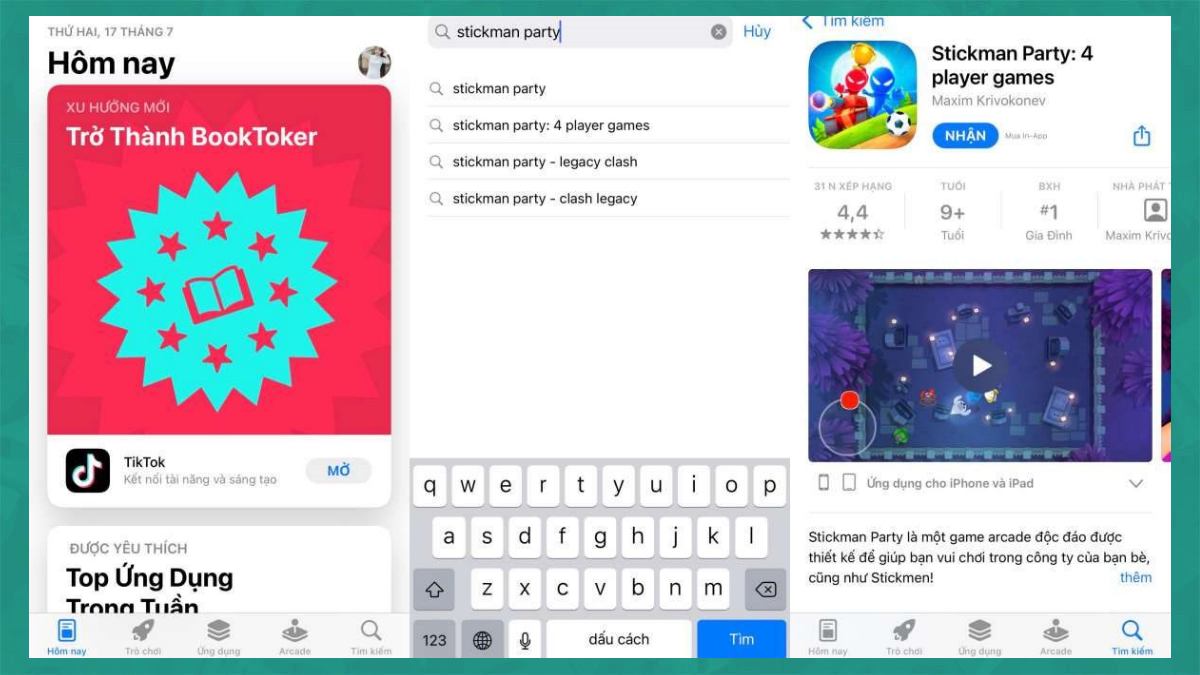 Tải ngay Stickman Party: Hành trình vui nhộn với 4 người chơi miễn phí!