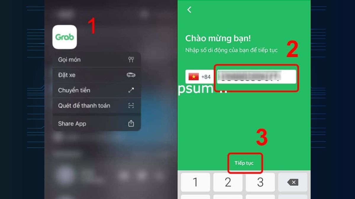 Tải Grab và trải nghiệm đặt máy, xe ô tô siêu nhanh chỉ bằng một cú chạm!