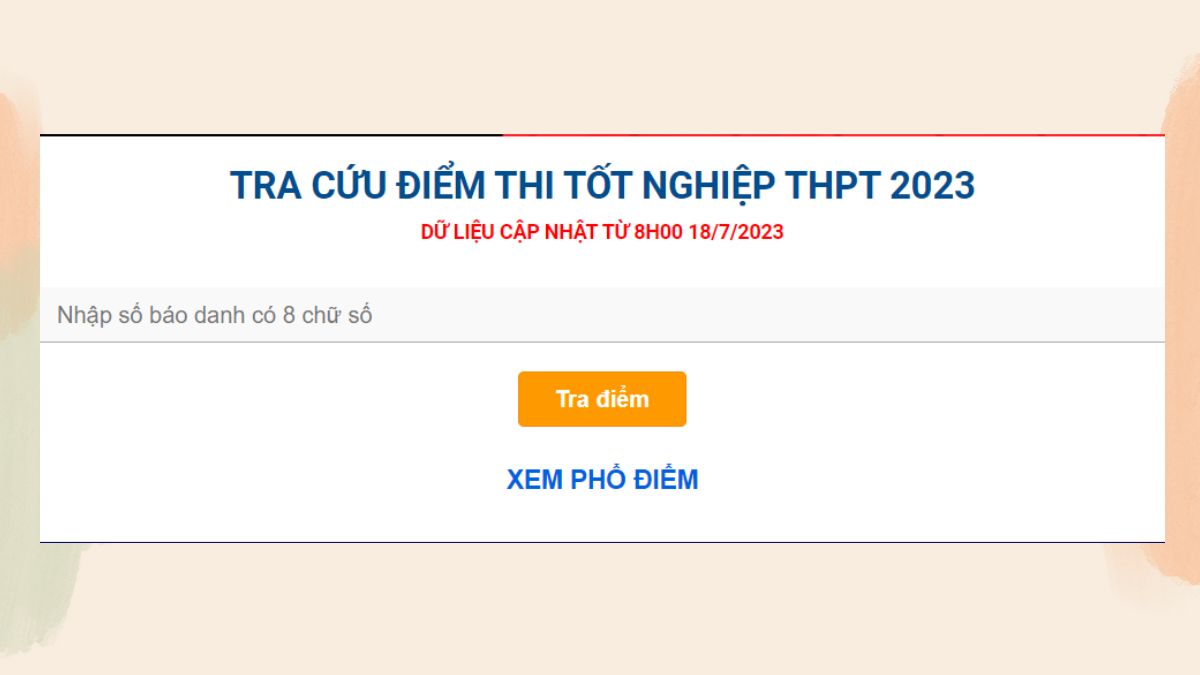 7 cách tra cứu điểm thi THPT Quốc gia 2023 siêu nhanh chóng để tự tin khoe với bạn bè