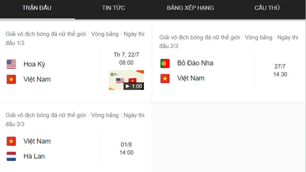 Vòng chung kết World Cup nữ 2023 sẽ diễn ra ở đâu? Lịch thi đấu chi tiết 64 trận