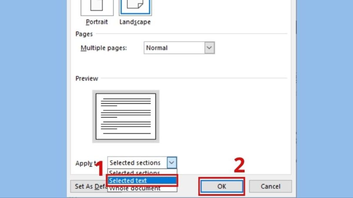 Cách xoay ngang 1 trang trong Word một cách dễ dàng và hiệu quả