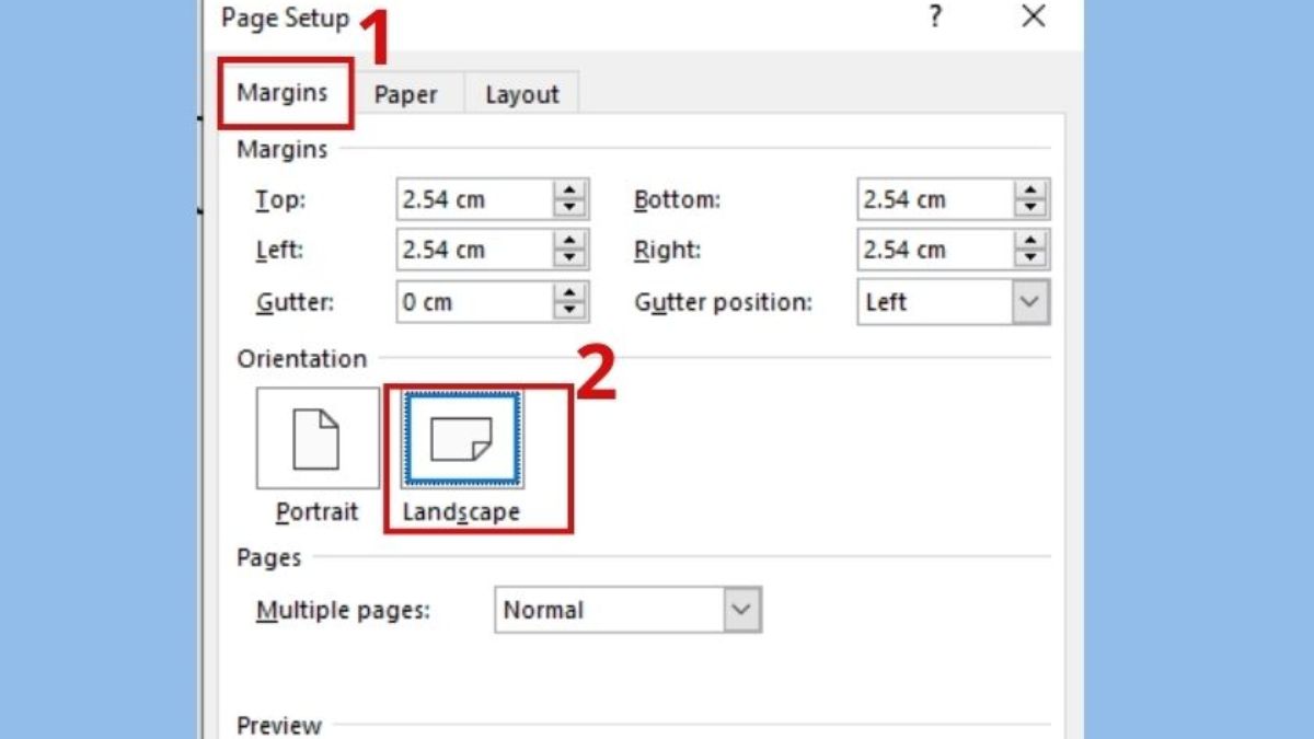 Cách xoay ngang 1 trang trong Word một cách dễ dàng và hiệu quả