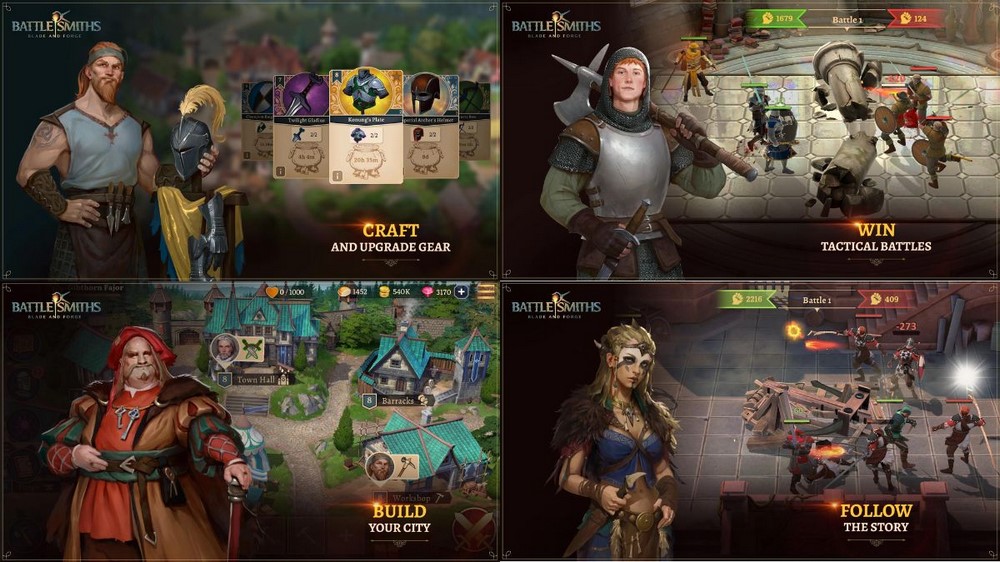 Battlesmiths Blade & Game chiến lược mới ra mắt Sforum