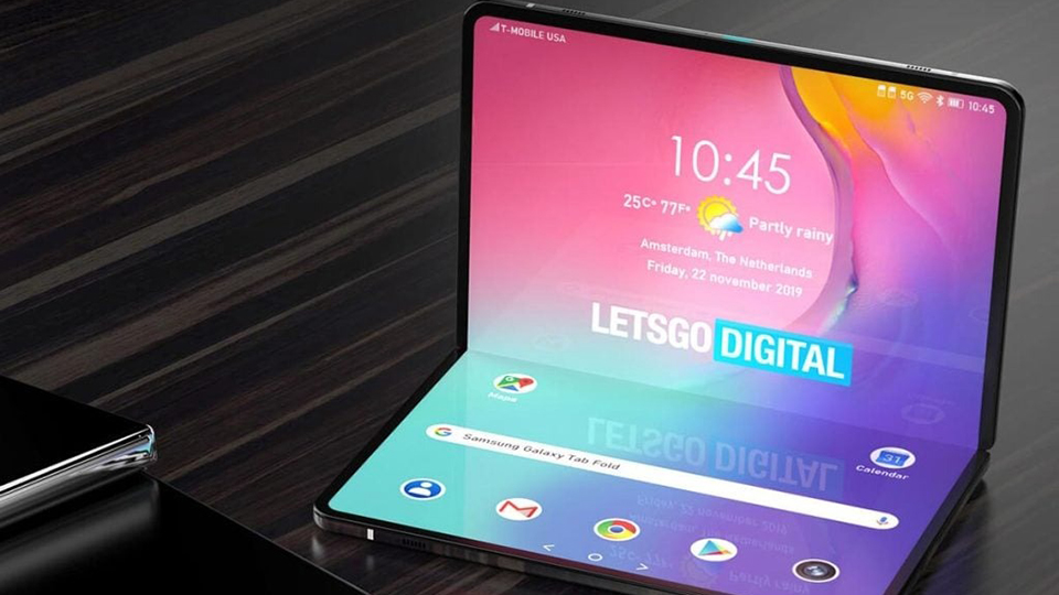 Samsung đang phát triển tablet màn hình gập
