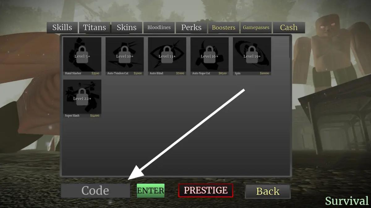 Code Titan Warfare M i Nh t Th ng 3 2024 C ch Nh p Code Code titan warfare m i nh t th ng 3 2024 c ch nh p code