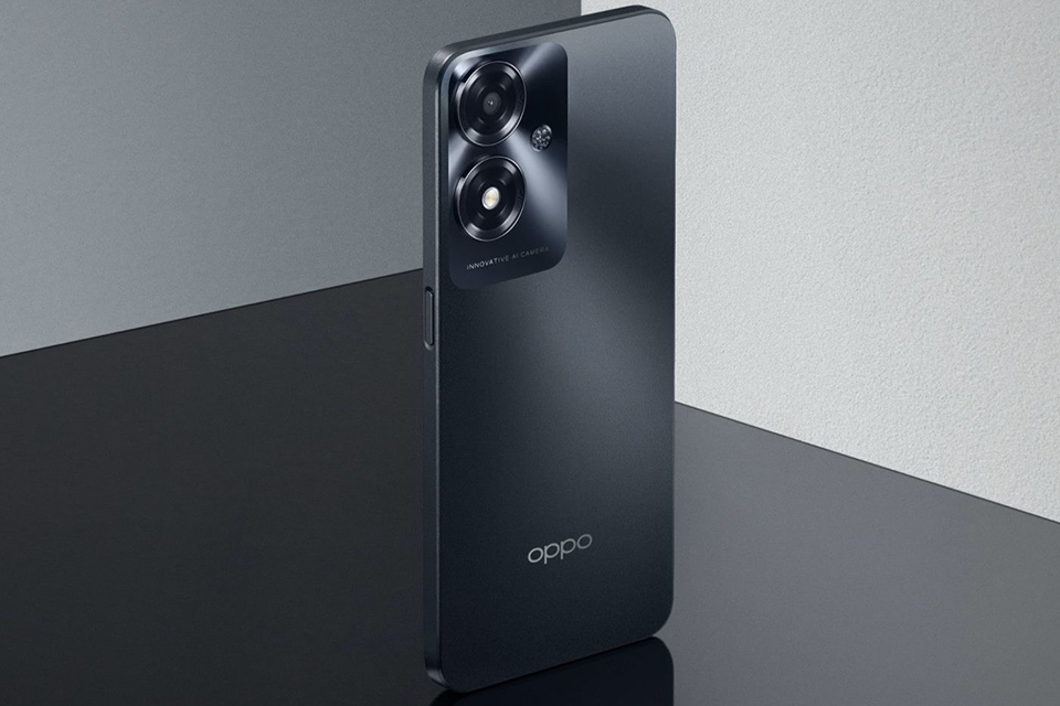 Tùy chọn màu đen của OPPO A2m khá ấn tượng