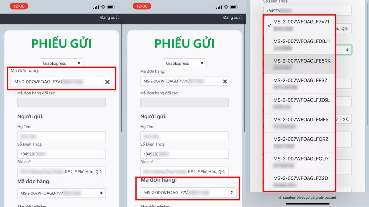 Phiếu gửi điện tử Grab| Cách đăng nhập và sử dụng đơn giản