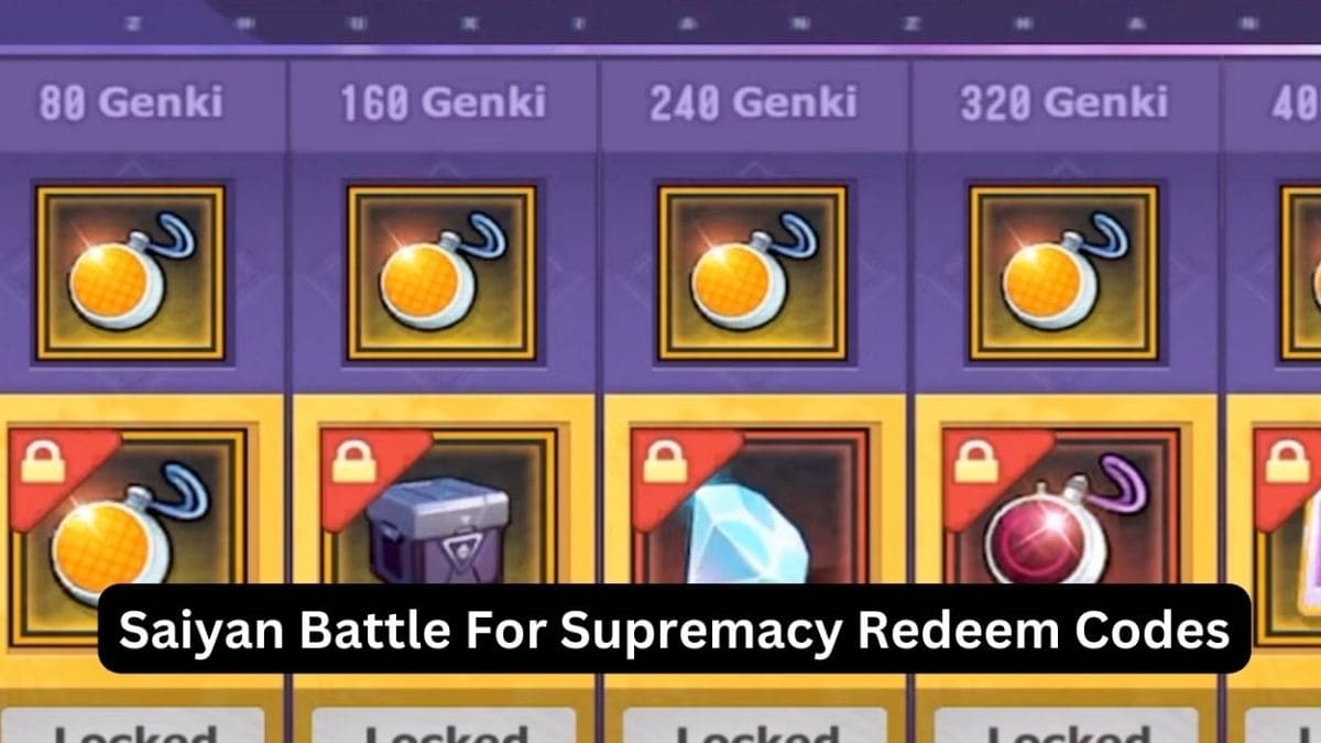 Code Saiyan Battle for Supremacy mới nhất và cách nhập