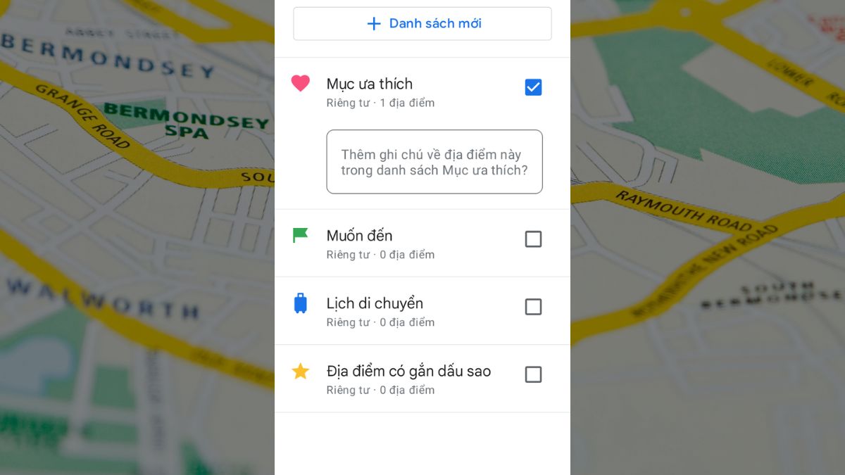 Cách nhằm lưu địa điểm của tôi bên trên Google Maps bước 2