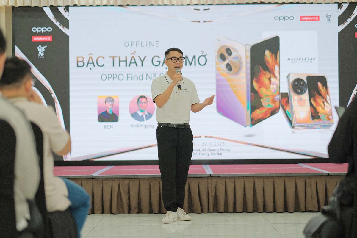 Đại diện của OPPO chia sẻ về OPPO Find N3 Series