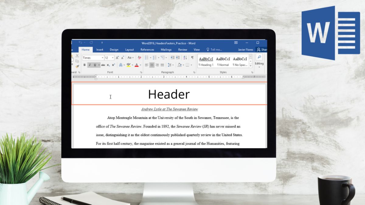 Cách xóa Header and Footer trong 1 trang Word cực dễ dàng