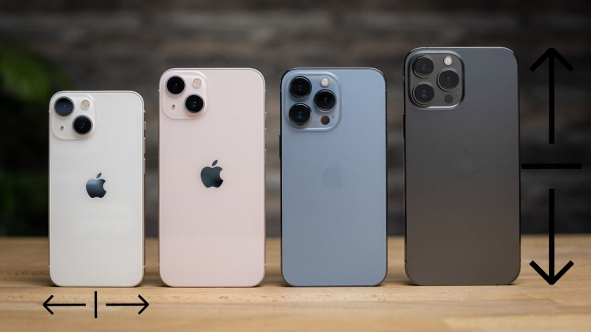 Tổng hợp kích thước các dòng iPhone từ trước đến nay