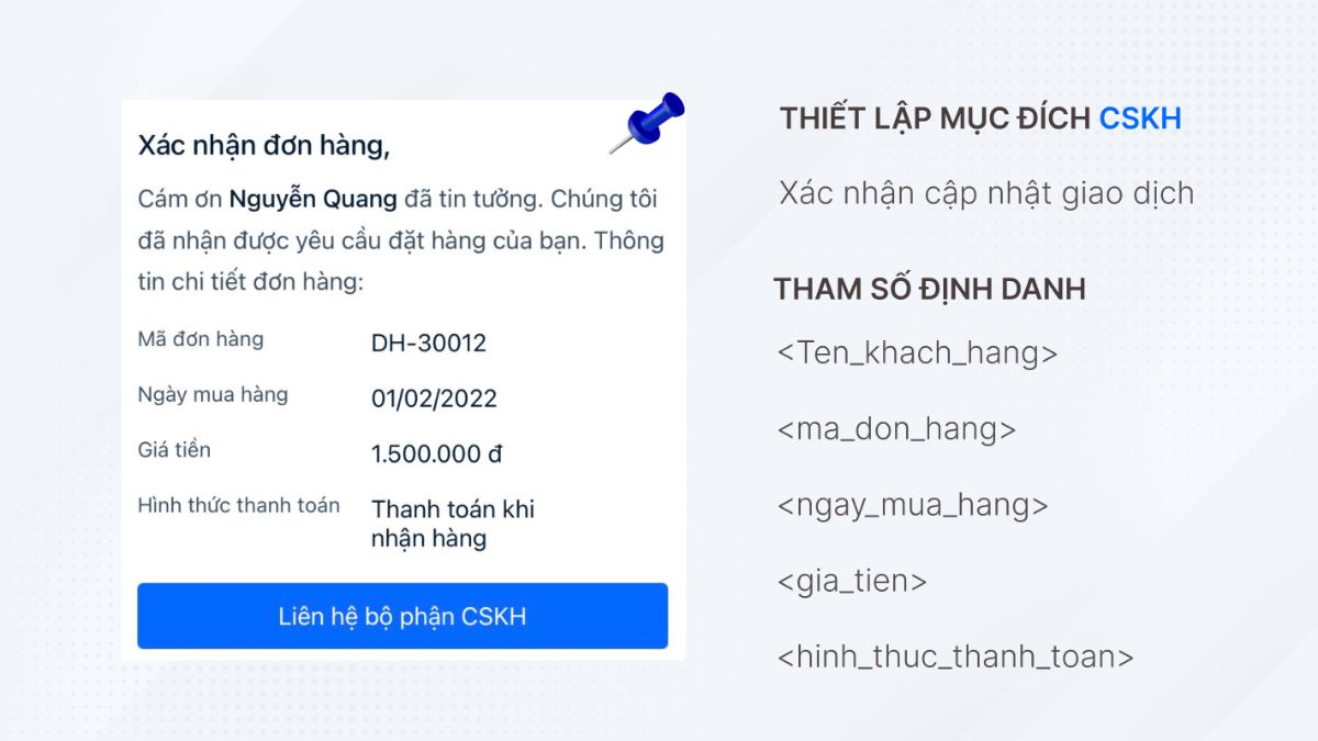 Zalo ZNS: Dịch vụ gửi tin nhắn chăm sóc khách hàng tự động