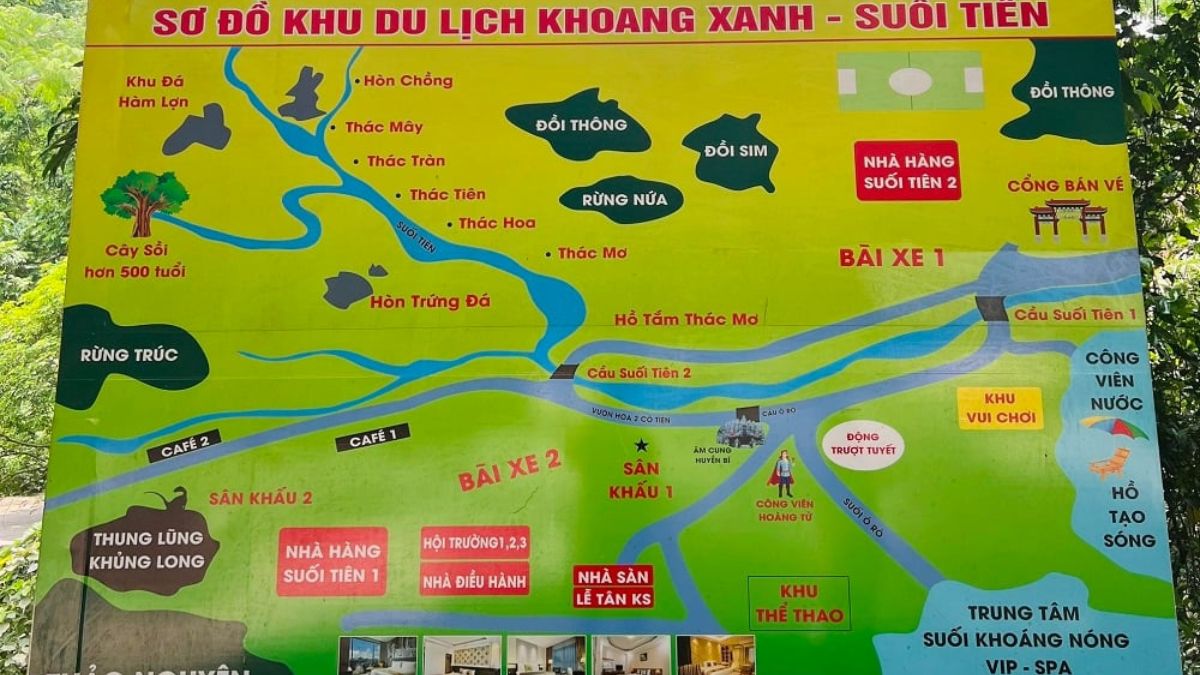 Khu du lịch Khoang Xanh Suối Tiên
