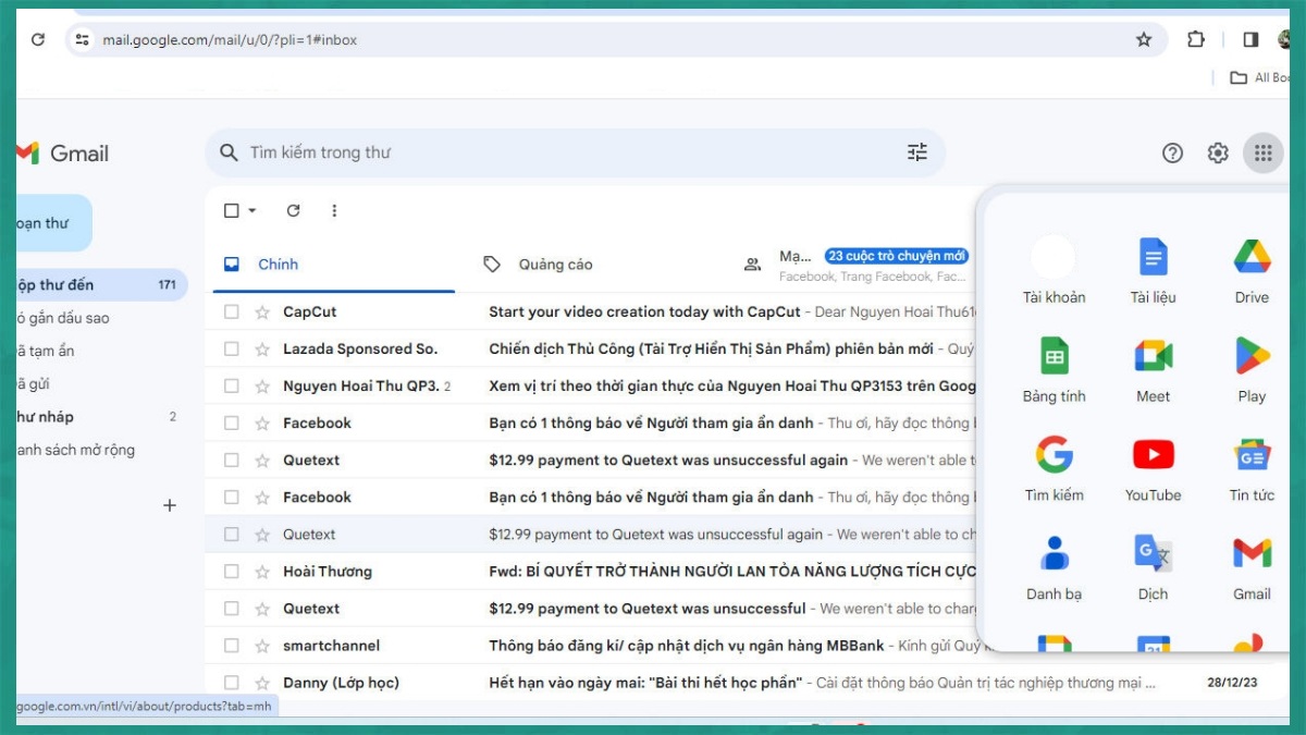 Cách tạo 1 link cuộc họp video cố định trên Google Meet bước 1