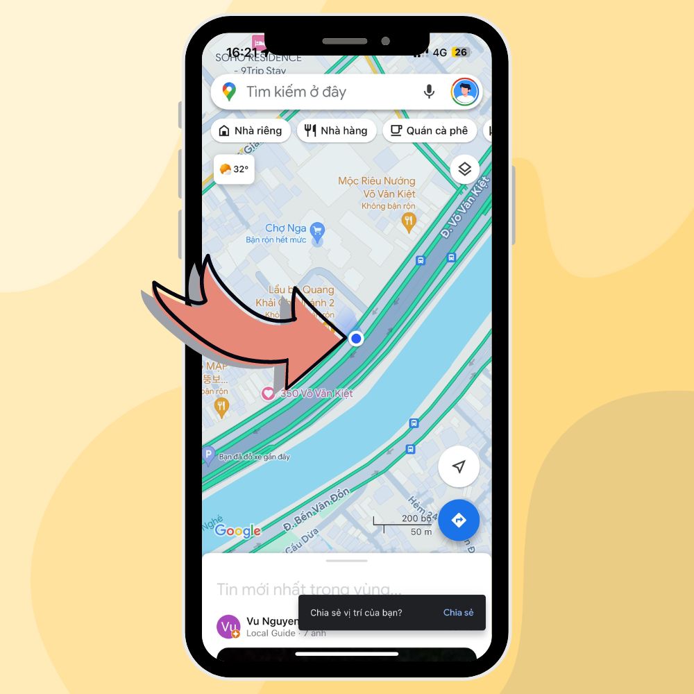 Cách lưu vị trí đỗ xe bằng Google Maps 2