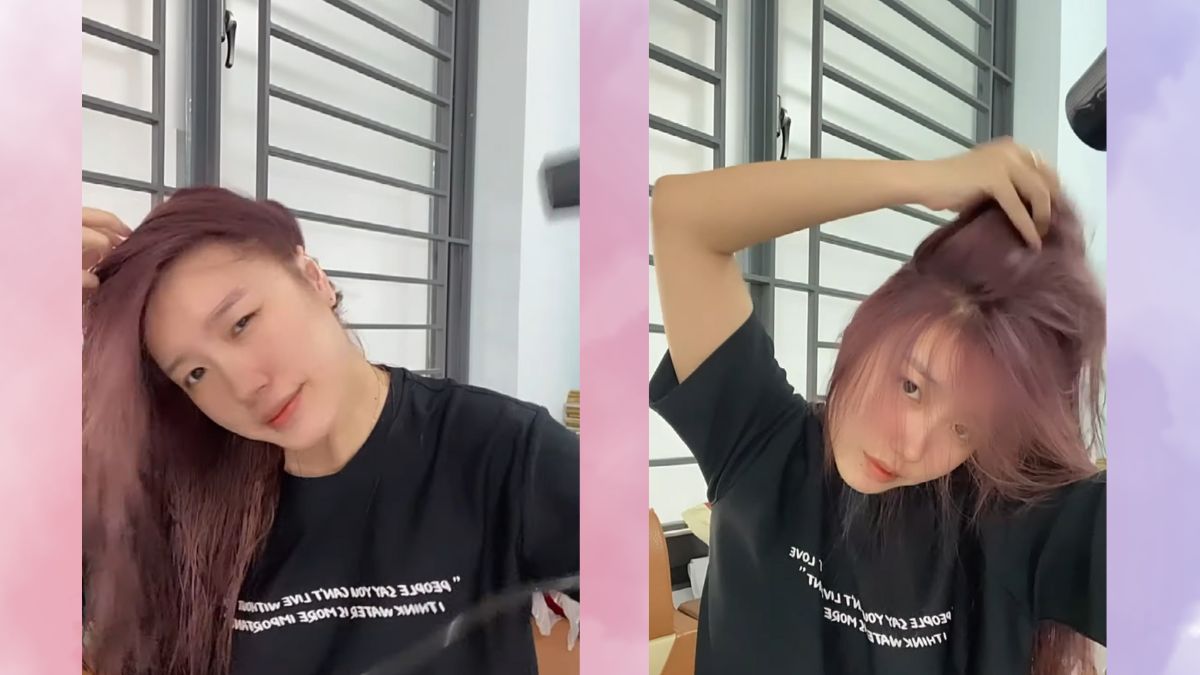 Hướng dẫn cách sấy tóc để giữ nếp tóc hiệu quả bước 2