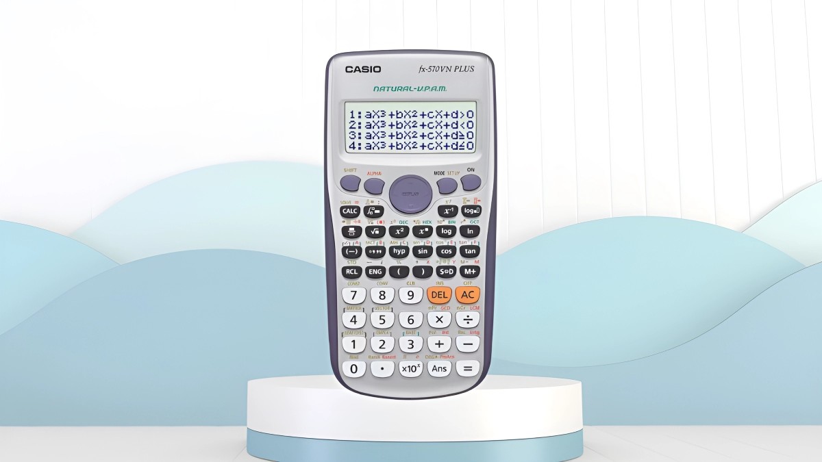 Sau khi ấn số 1 thì bấm nút nào để giải bất phương trình trên máy tính 570VN?