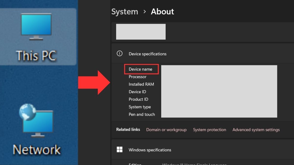 Hướng dẫn kiểm tra tên máy tính trên Windowns